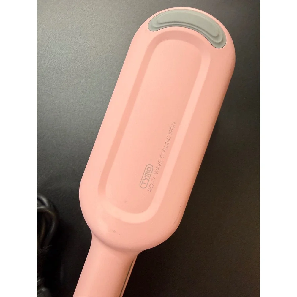 TYMO ROVY Wave Curling Iron Pink Excellent Deep Waver Hair Tool New Open Box